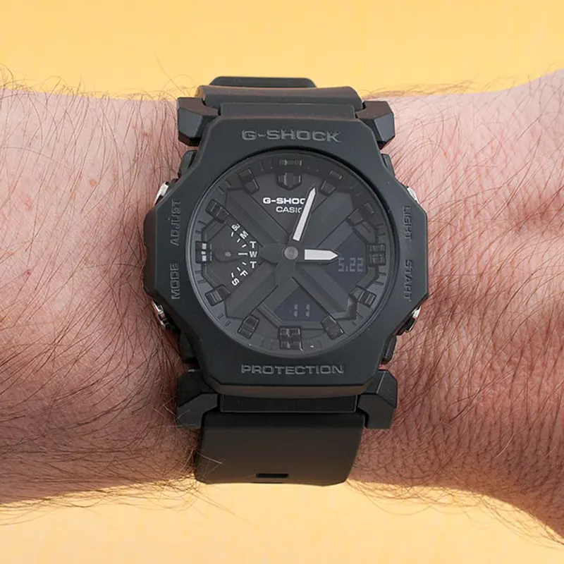 Casio G-Shock Black Dial Analog Digital Men's Watch- GA-2300-1A